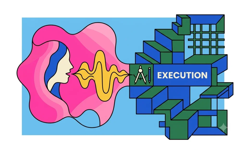 Brand strategy and execution illustration